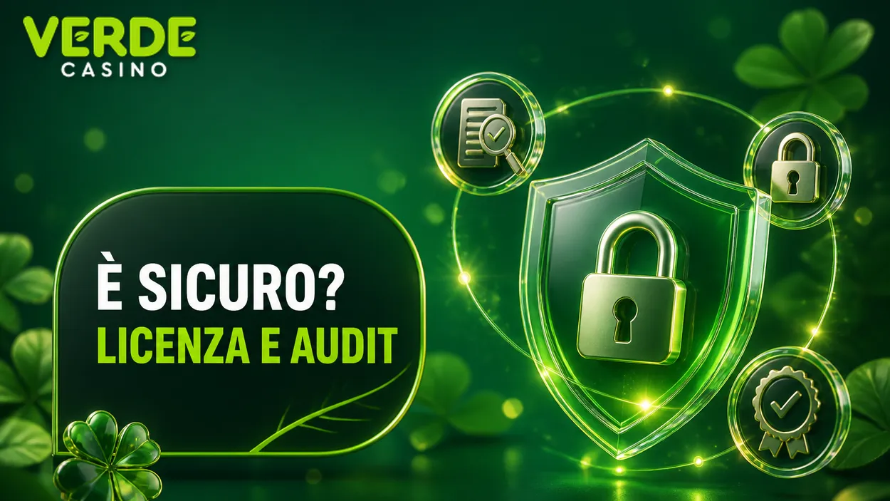 Verde Casino è sicuro? Licenza e verifica indipendente eCOGRA